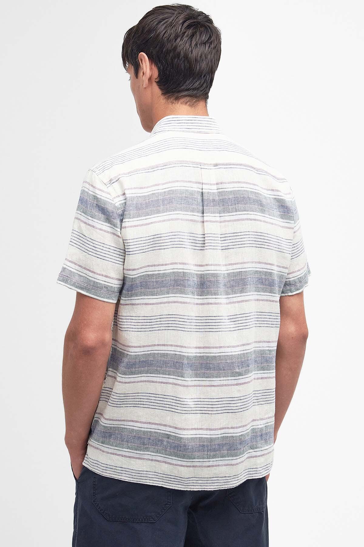 Crimwell Striped Shirt - WHISPER WHITE