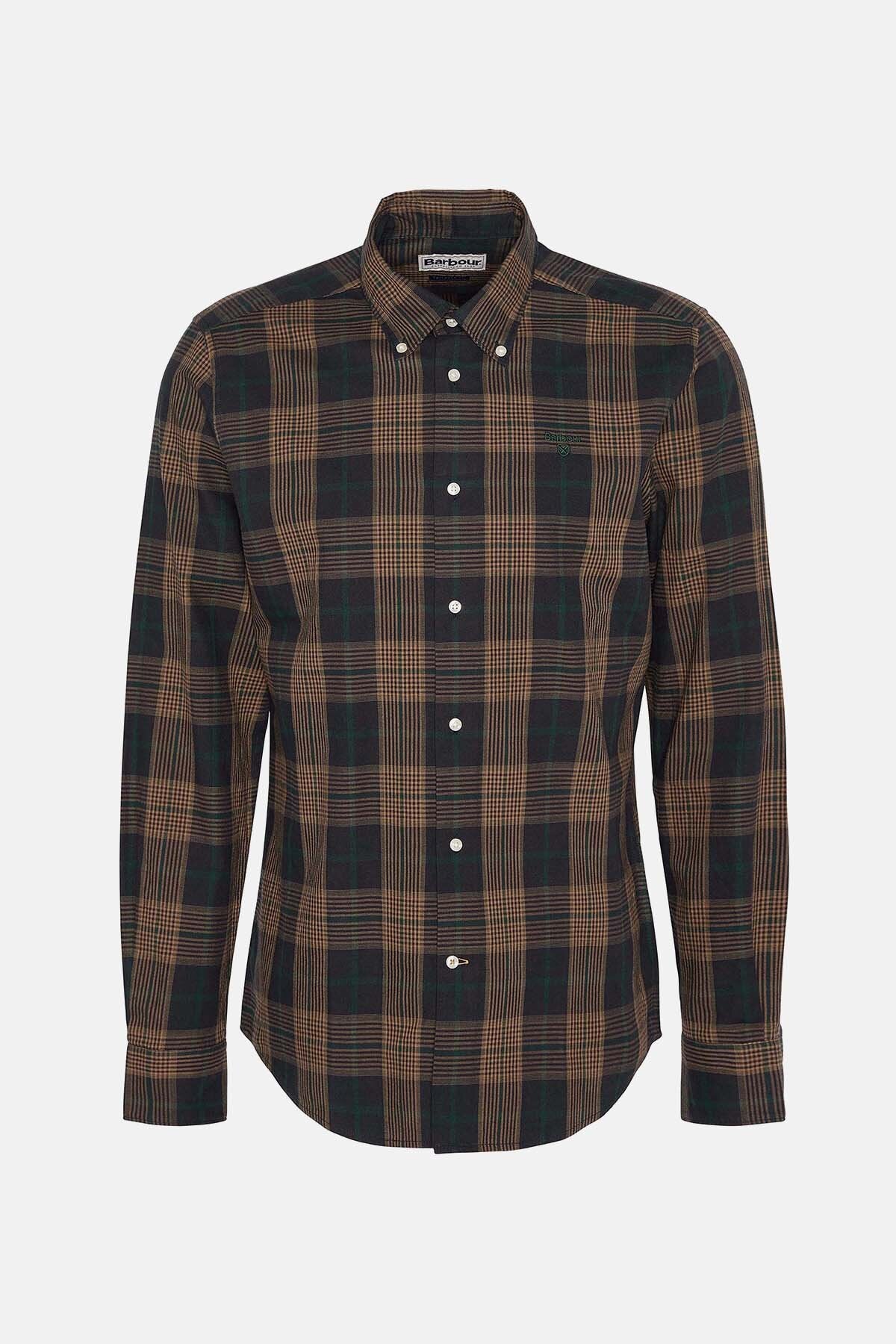 Pritchard Tailored Long Sleeved Shirt - STONE