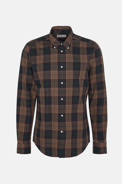Pritchard Tailored Long Sleeved Shirt - STONE