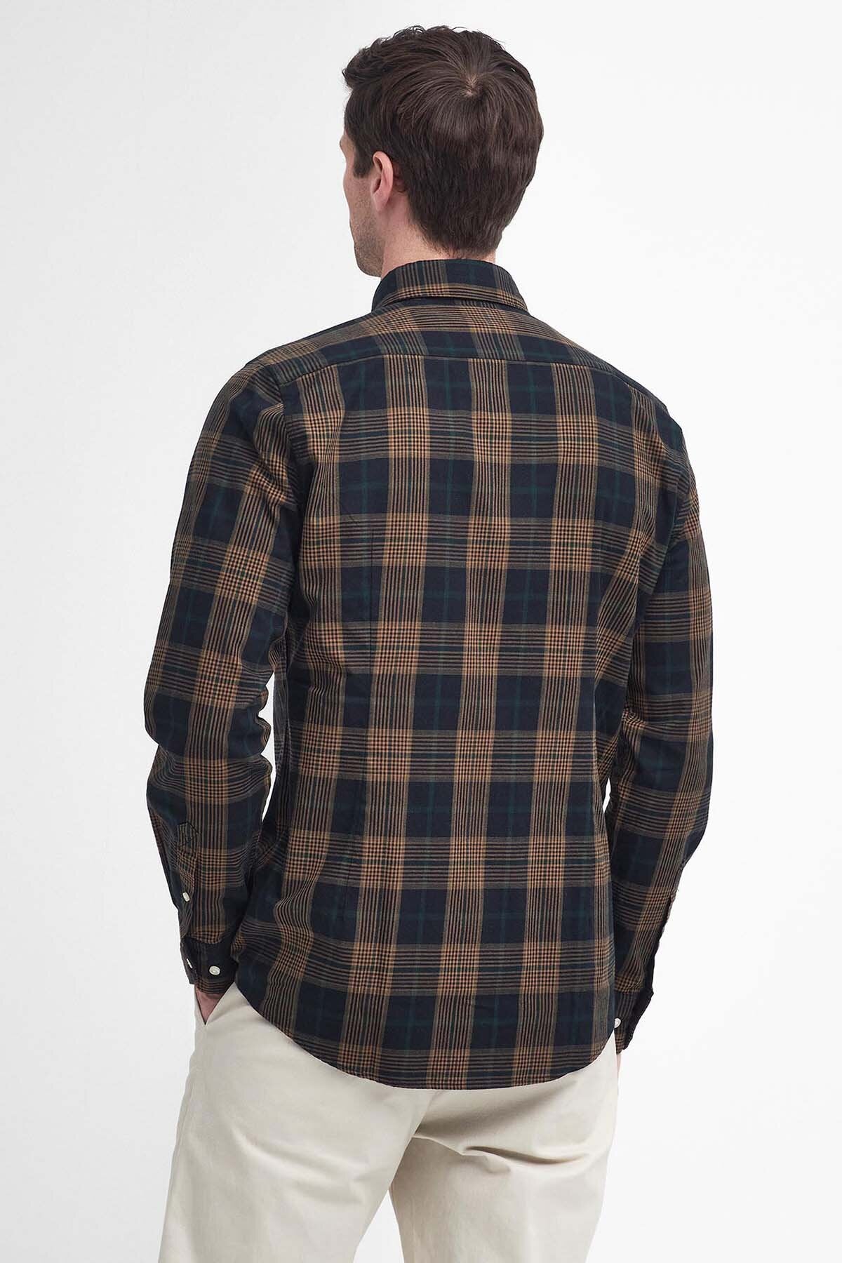 Pritchard Tailored Long Sleeved Shirt - STONE