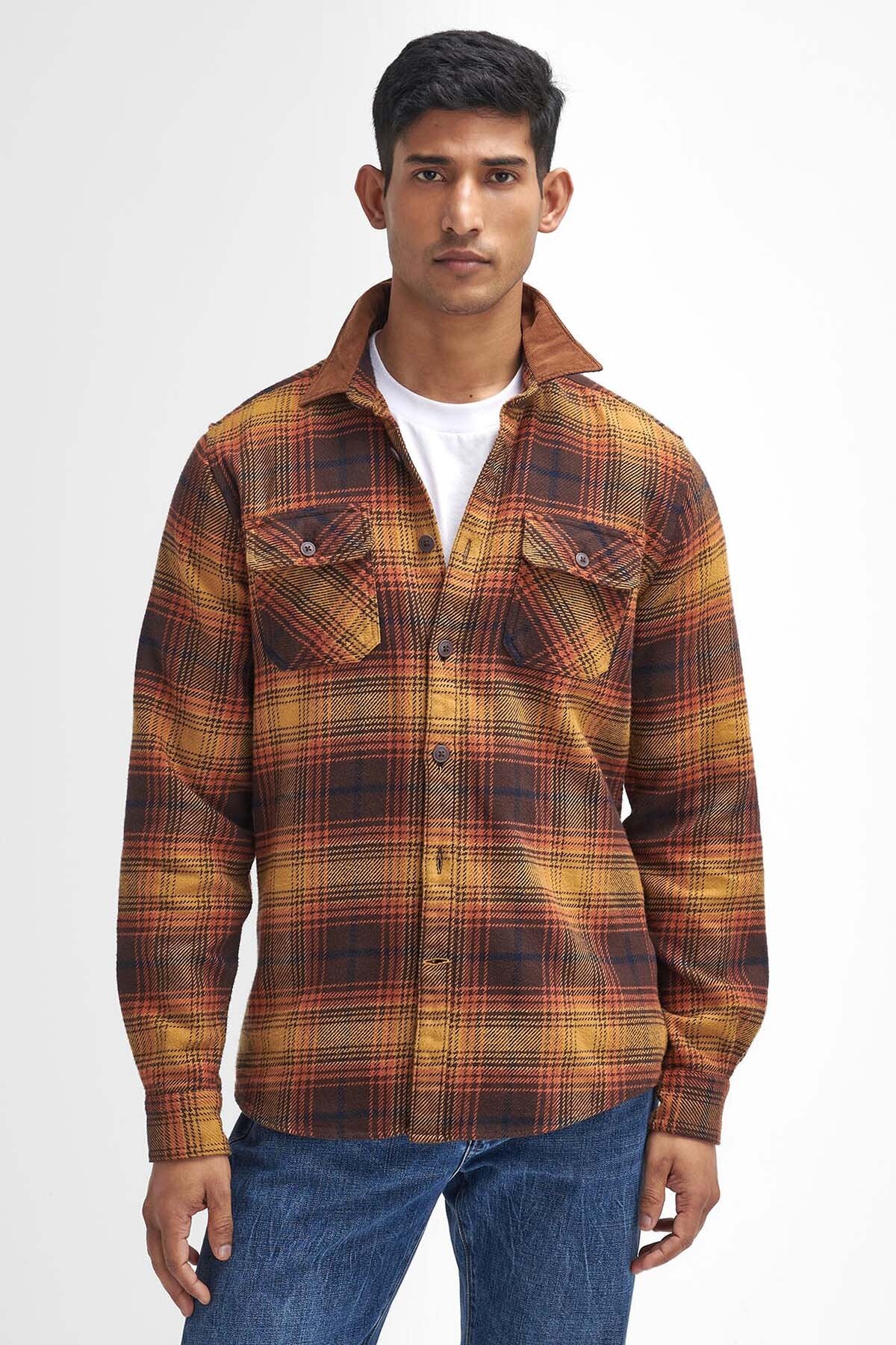 Nevis Tailored Long Sleeved - BROWN