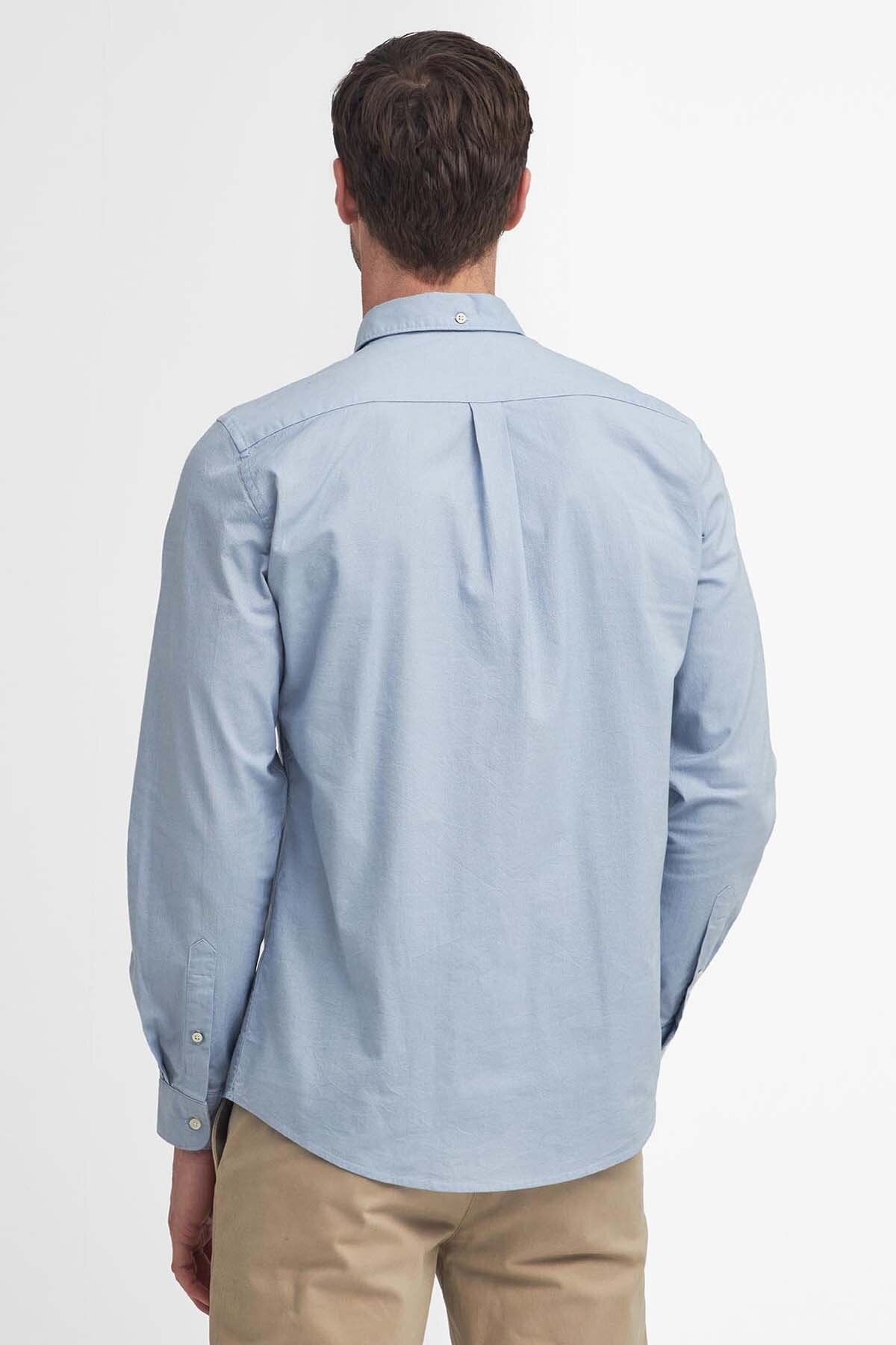 Marsden Tailored Long-Sleeved Shirt - COOL BLUE