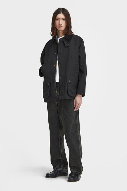 Classic Bedale Showerproof Jacket - BLACK