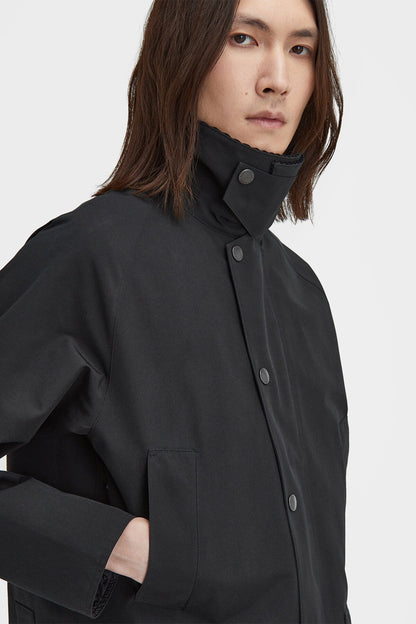 Classic Bedale Showerproof Jacket - BLACK