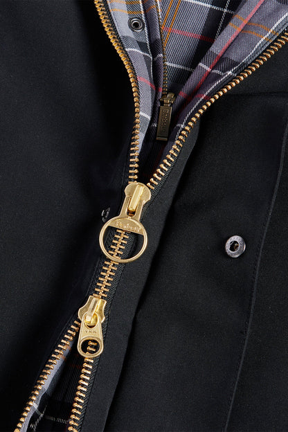 Classic Bedale Showerproof Jacket - BLACK