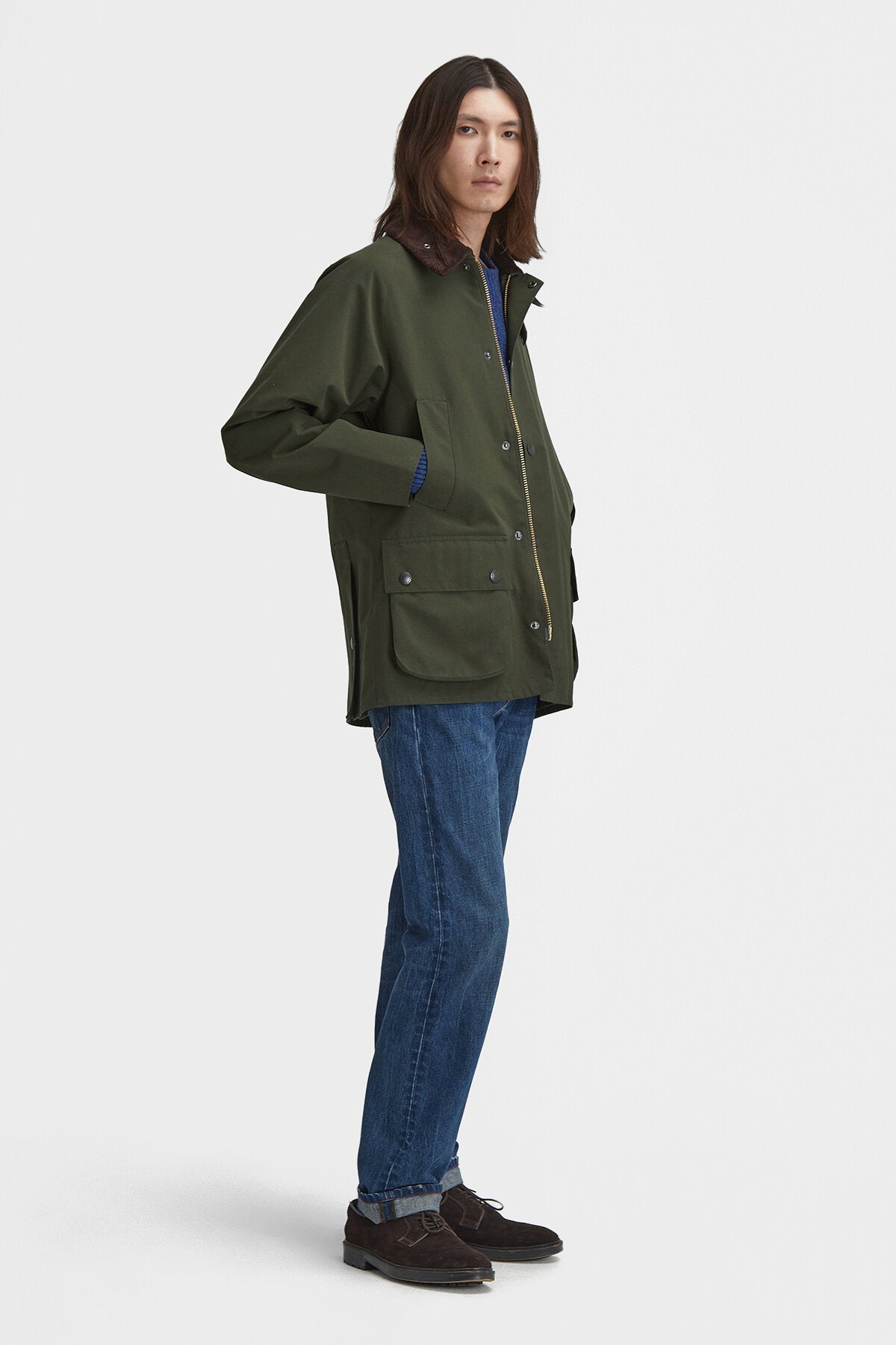 Classic Bedale Showerproof Jacket - SAGE