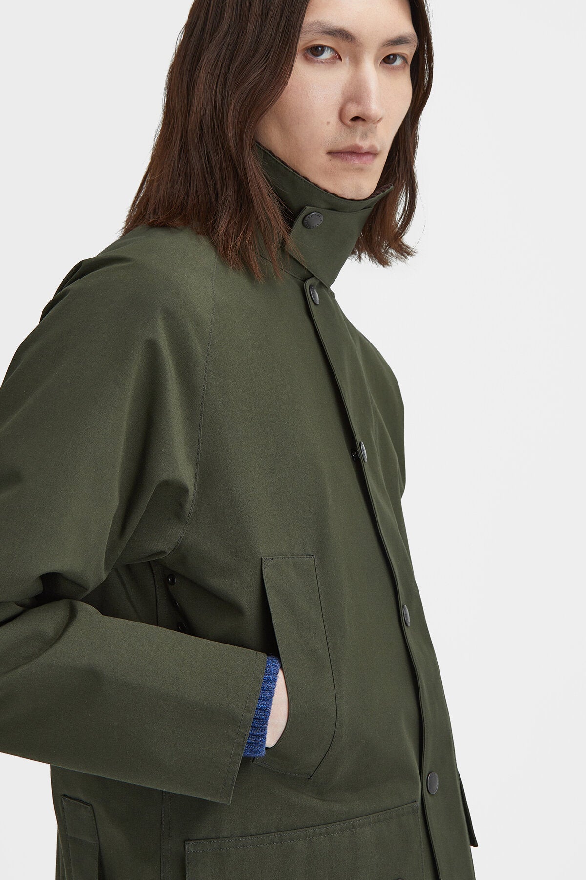 Classic Bedale Showerproof Jacket - SAGE