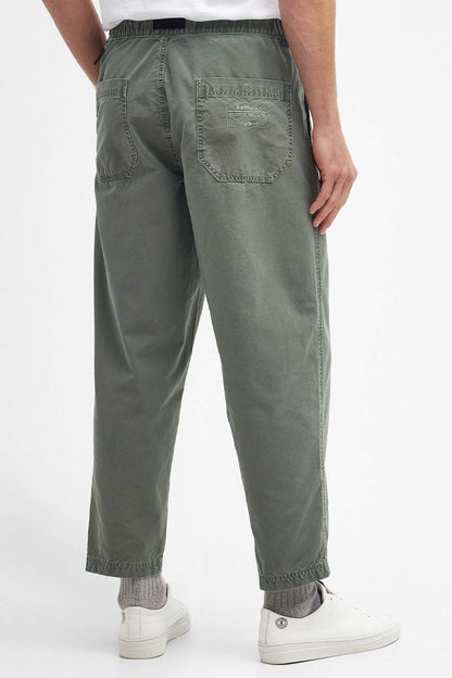 Grindle Straight-Leg Trousers - AGAVE GREEN