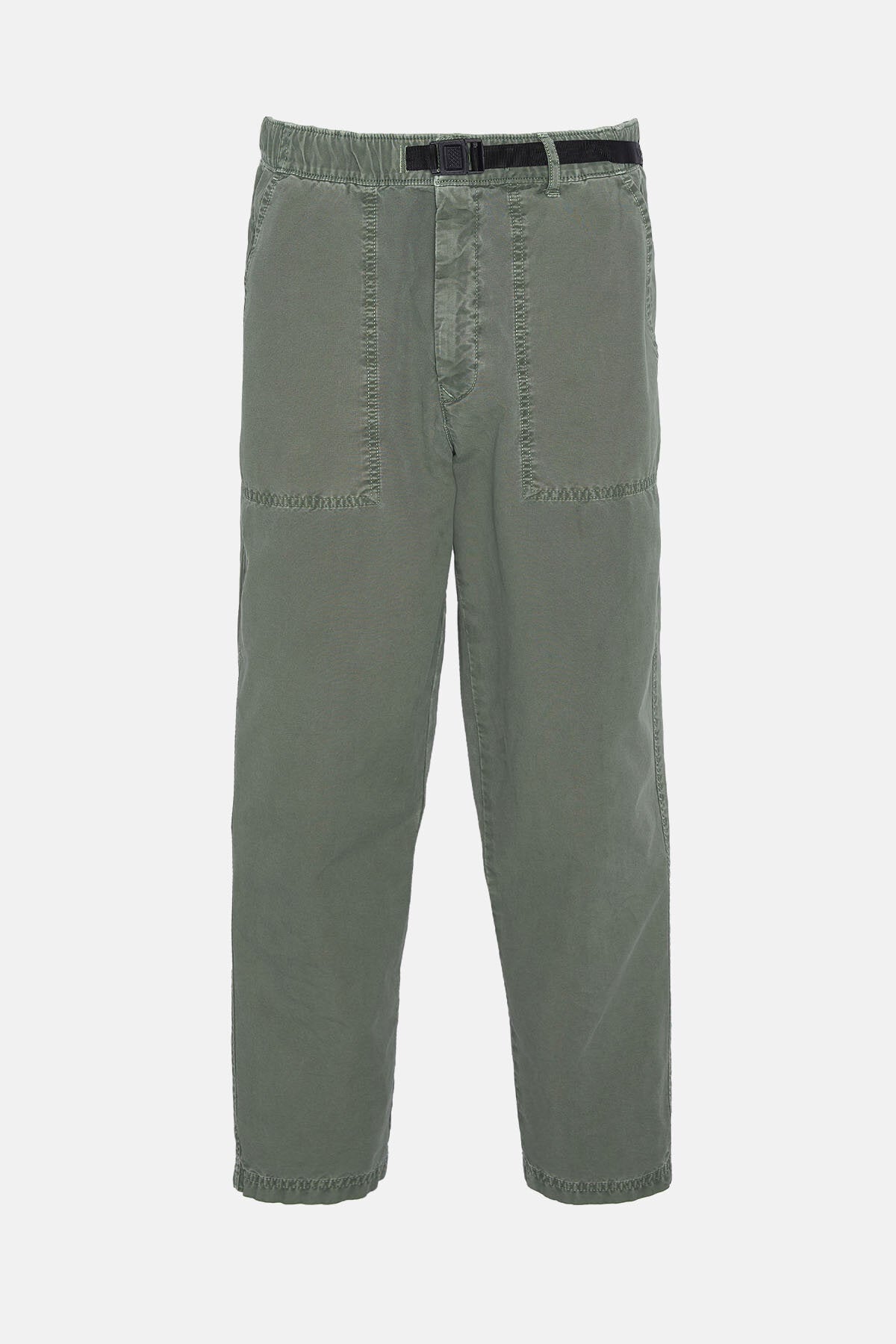 Grindle Straight-Leg Trousers - AGAVE GREEN