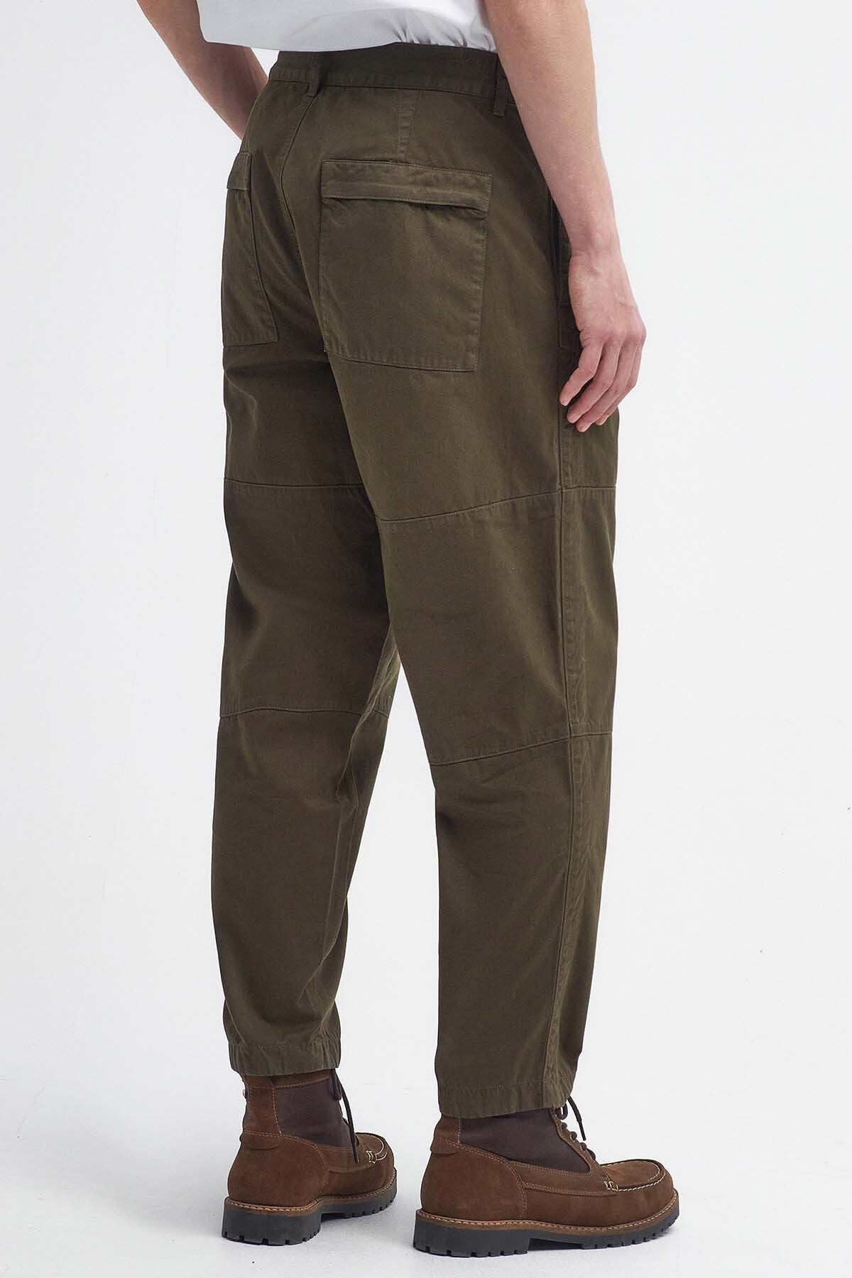Oakmoor Relaxed Twill Trousers - LIGHT SAGE