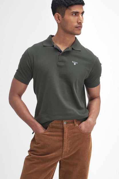 Stretch Cord Regular Trousers - DARK HONEY