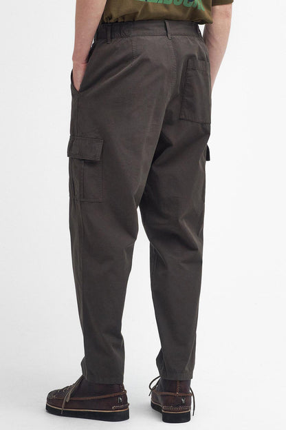 Portland Ripstop Cargo Trousers - BLACK/OLIVE
