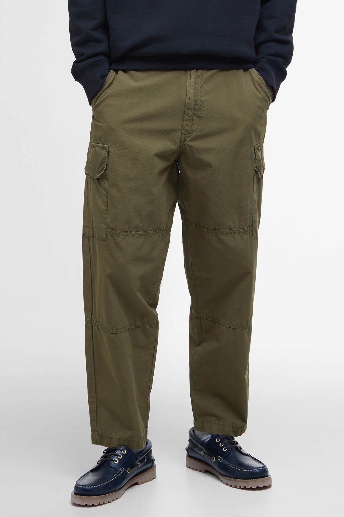 Relaxed Ripstop Cargos - LIGHT SAGE