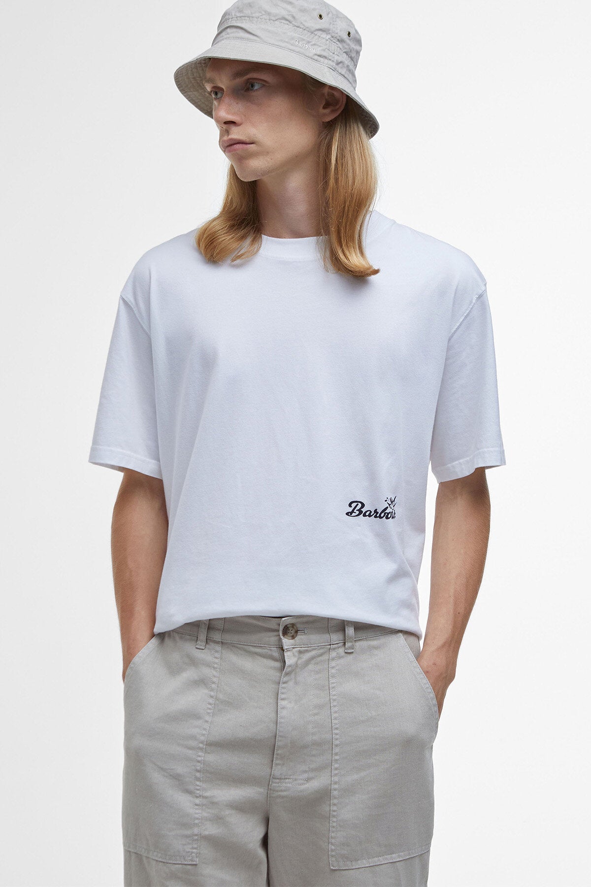 Linen-Blend Relaxed Trousers - MIST