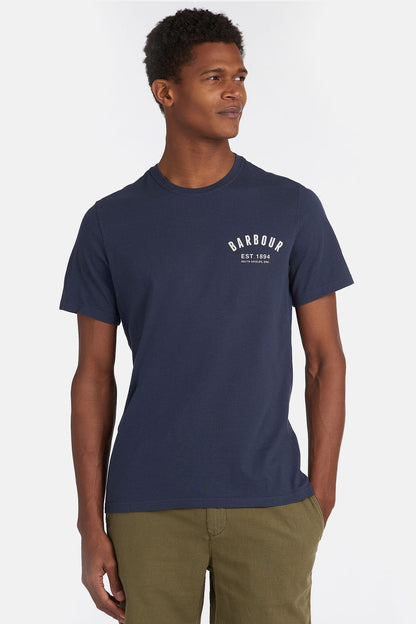 Casual Cotton T-shirt - NEW NAVY