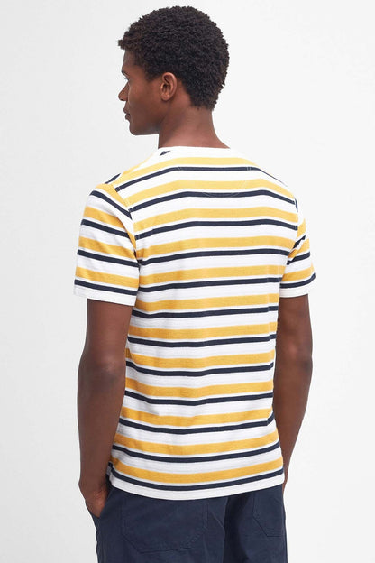 Whitwell Striped T-Shirt - HONEY GOLD