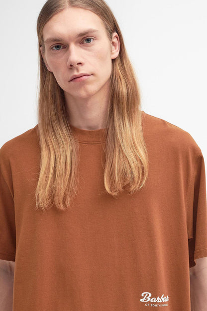 Bayard Oversized Graphic T-Shirt - CINNAMON