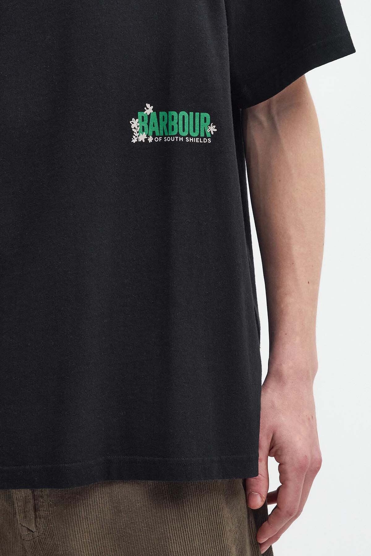 Leonard Oversized Graphic T-Shirt - BLACK