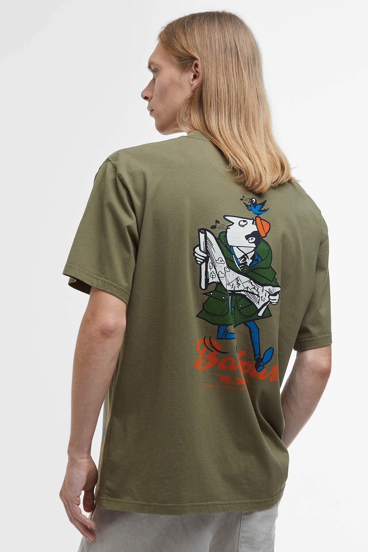 Regence Oversized Graphic T-Shirt - BURNT OLIVE