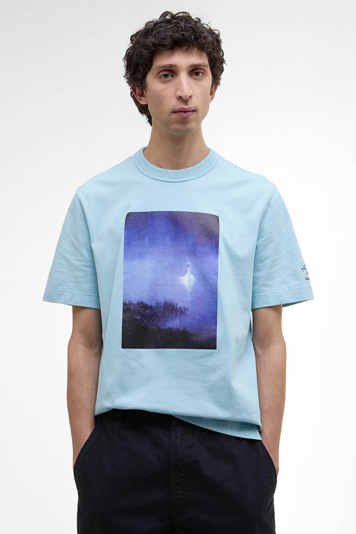 Archive Swan T-Shirt - PALE BLUE