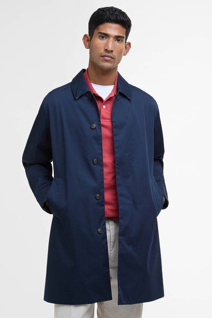Rokig Lightweight Waterproof Mac - NAVY