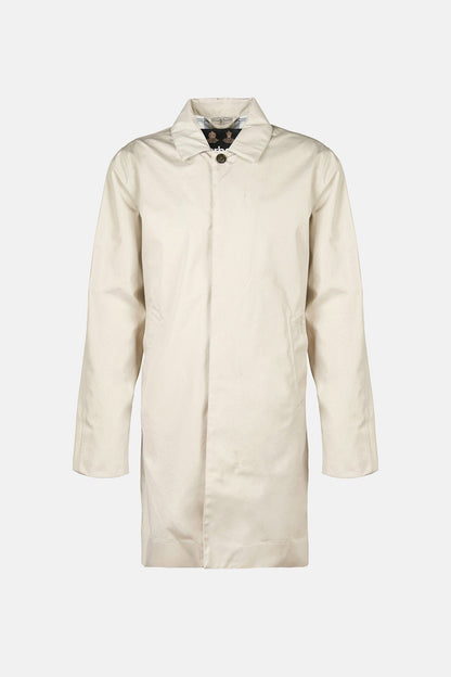 Rokig Lightweight Mac Jacket - MIST AMBLE TARTAN