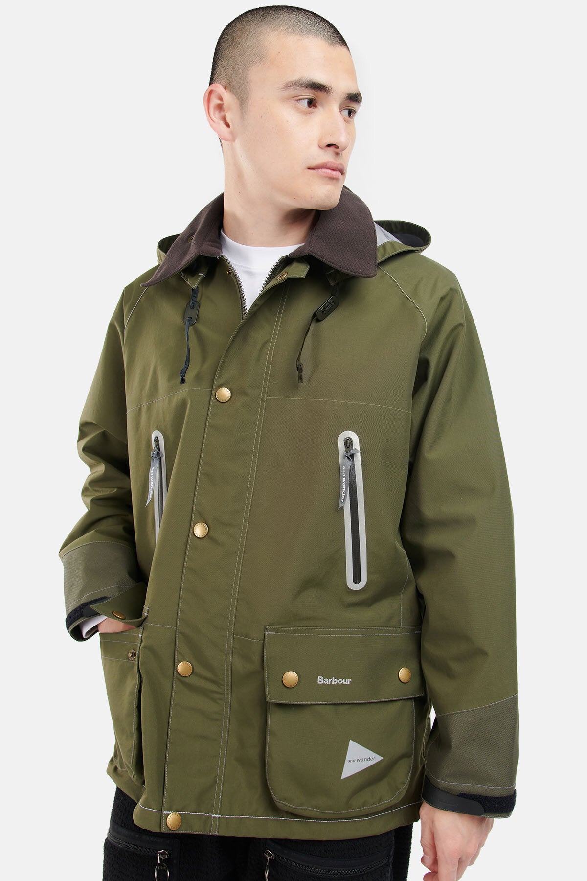 And Wander 3l Jacket - DARK OLIVE