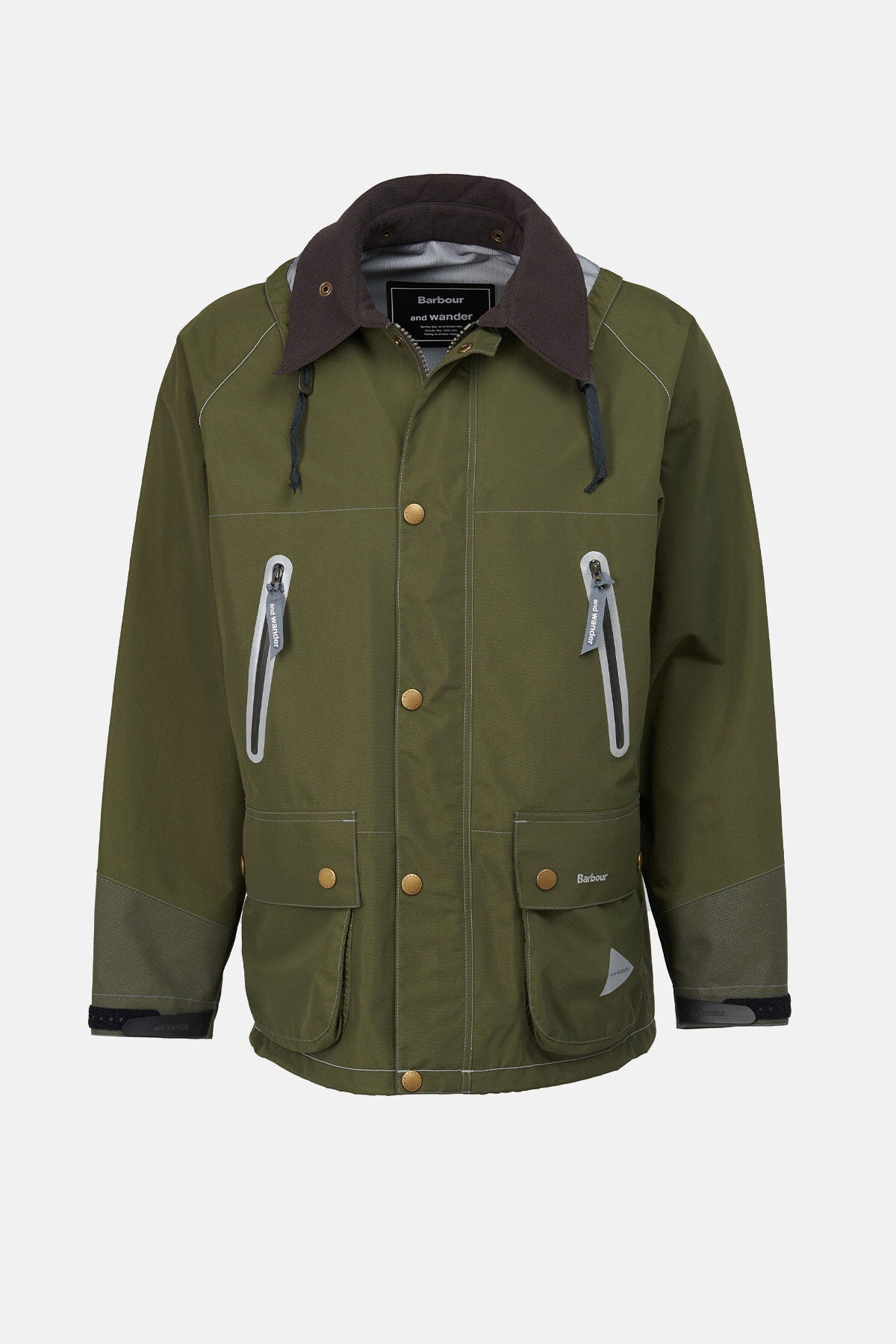 And Wander 3l Jacket - DARK OLIVE