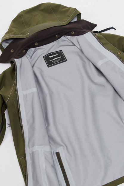 And Wander 3l Jacket - DARK OLIVE