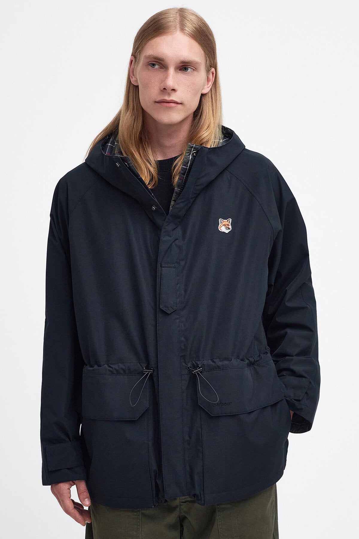 Military Reversible Waterproof Jacket - BLACK