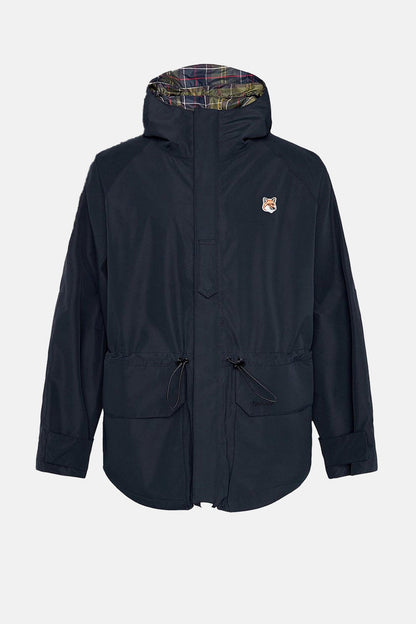Military Reversible Waterproof Jacket - BLACK