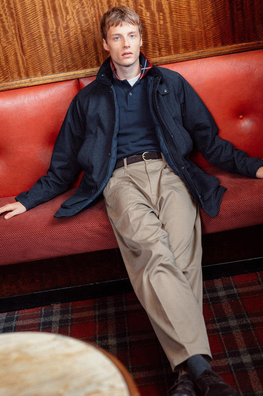 Winter Bedale Waterproof Jacket - NAVY