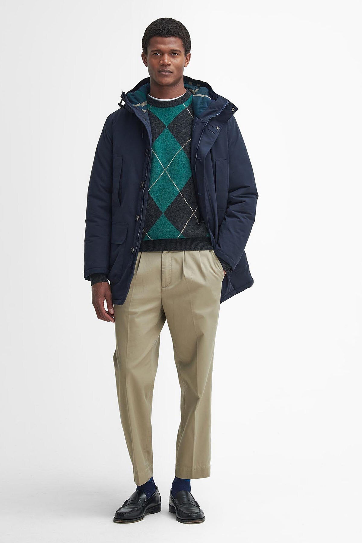 Winter Beaufort Waterproof Parka - NAVY