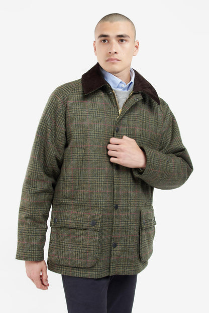 Wool Bedale Jacket - OLIVE