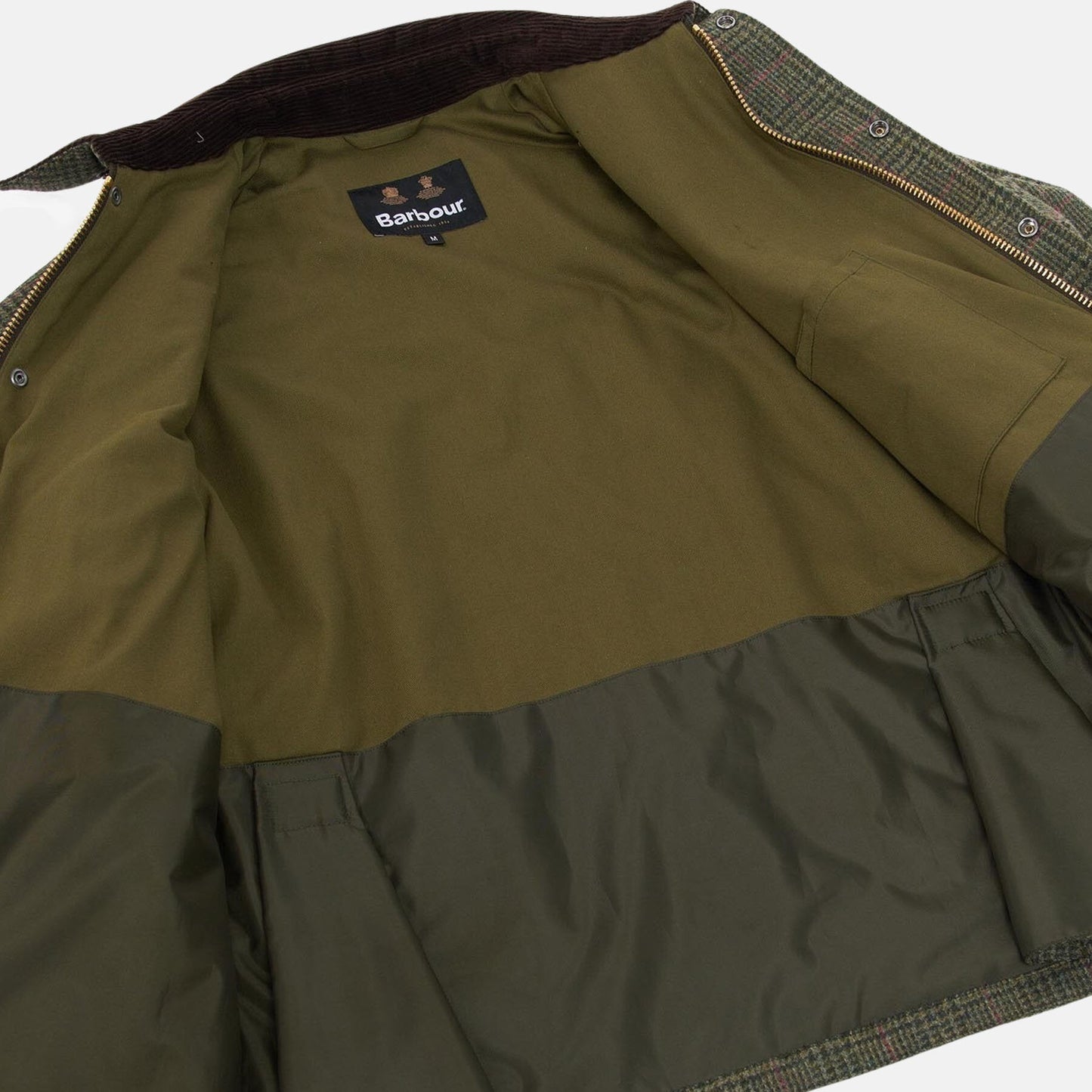 Wool Bedale Jacket - OLIVE