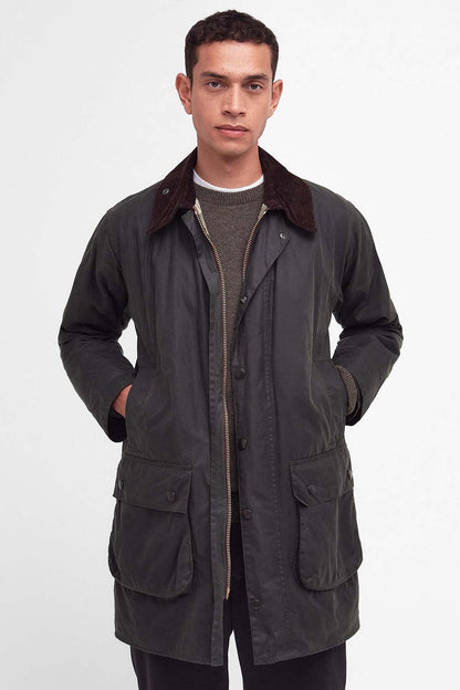 Border Wax Jacket - SAGE