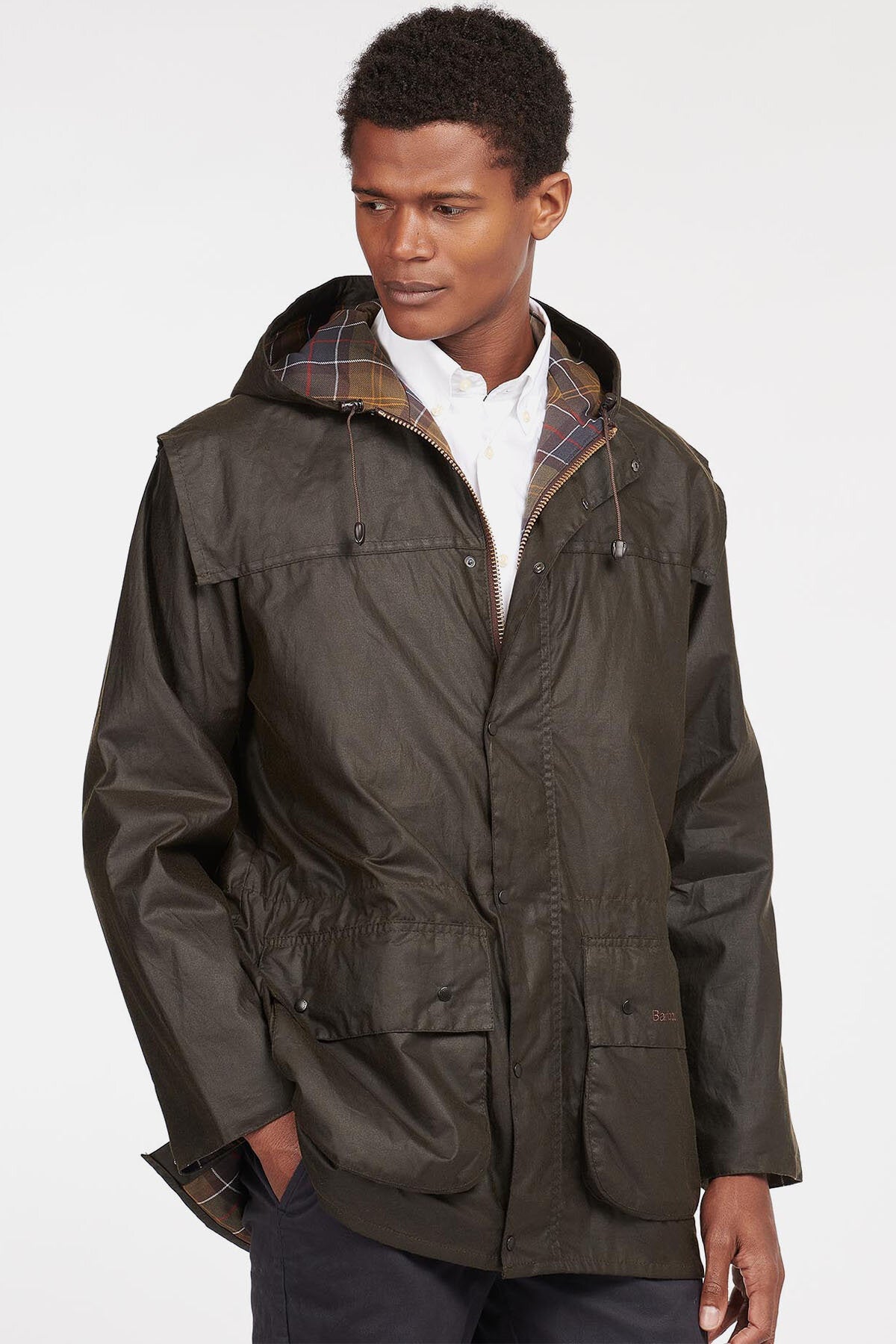 Classic Durham Wax Jacket - OLIVE