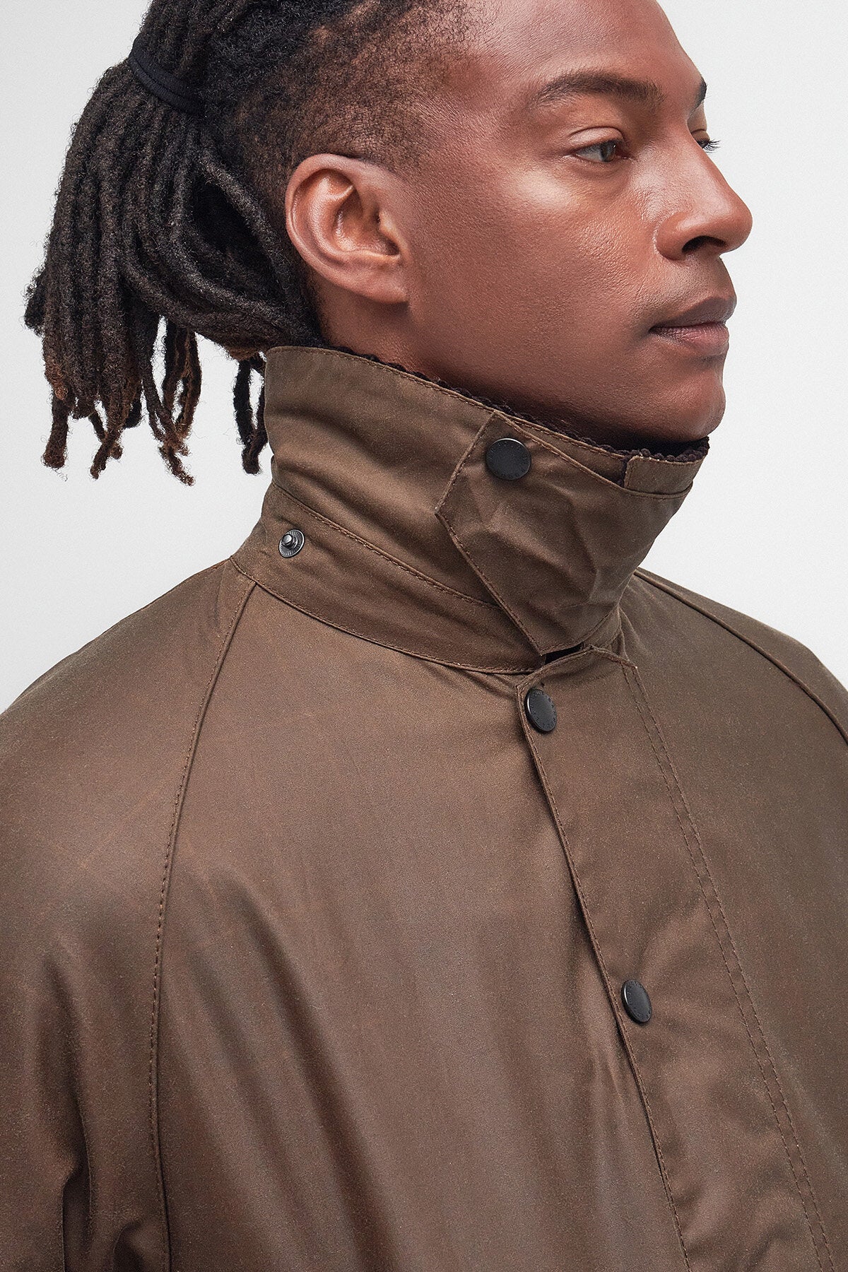 Beaufort Waxed Jacket - BARK
