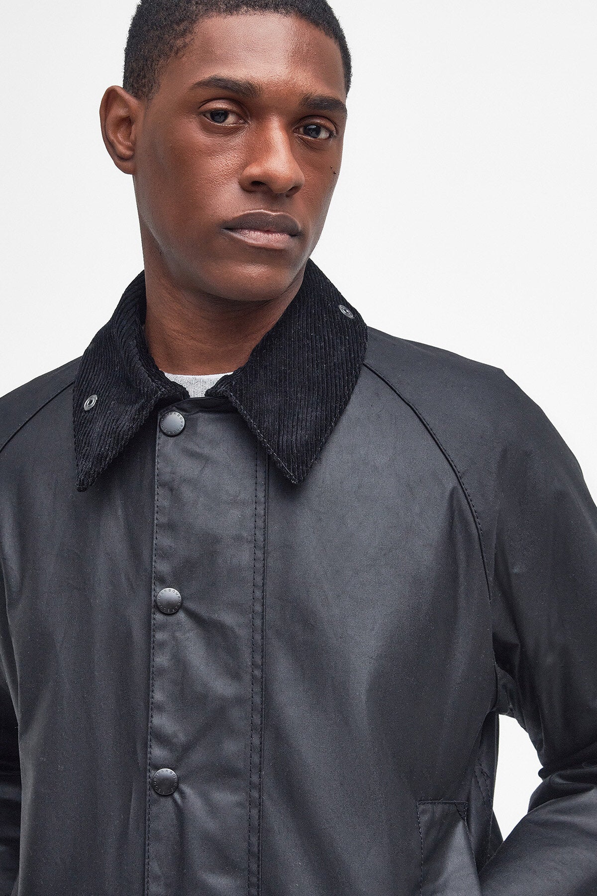 Beaufort Waxed Jacket - BLACK