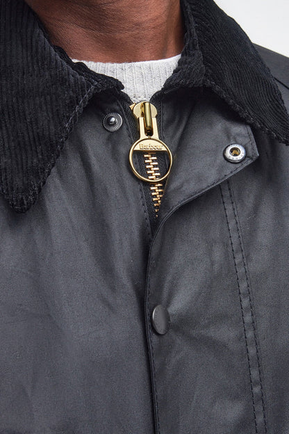 Beaufort Waxed Jacket - BLACK