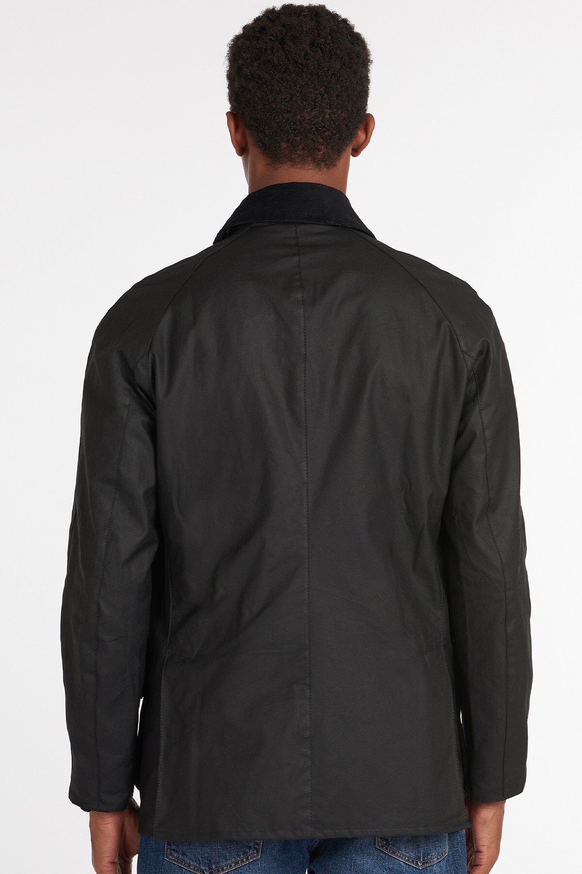 Ashby Waxed Cotton Jacket - BLACK