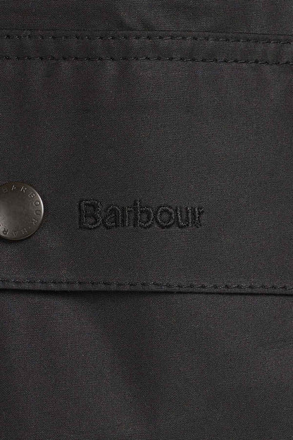 Ashby Waxed Cotton Jacket - BLACK