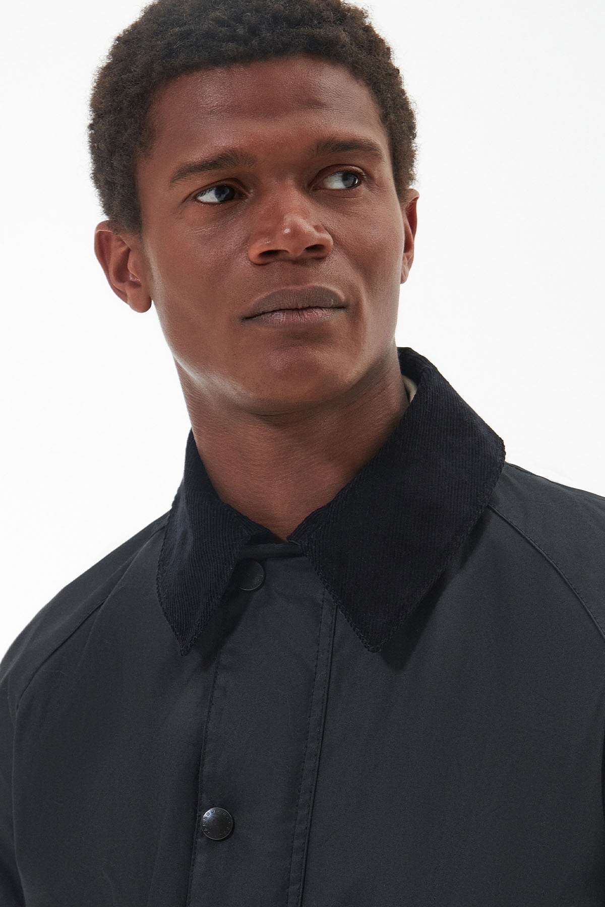 Ashby Wax Jacket - BLACK/CLASSIC