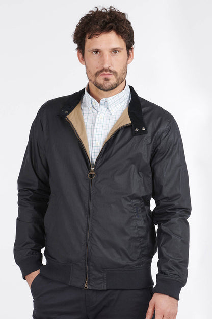 Lightweight Royston Waxed Jacket - ROYAL NAVY