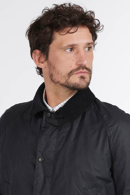 Lightweight Ashby Waxed Jacket - ROYAL NAVY