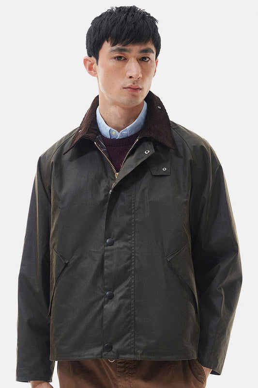 OS Transport Wax Jacket - OLIVE