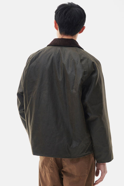 OS Transport Wax Jacket - OLIVE