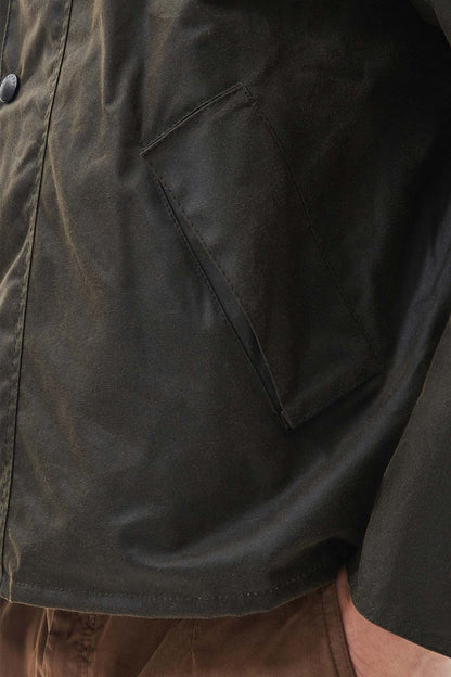 OS Transport Wax Jacket - OLIVE