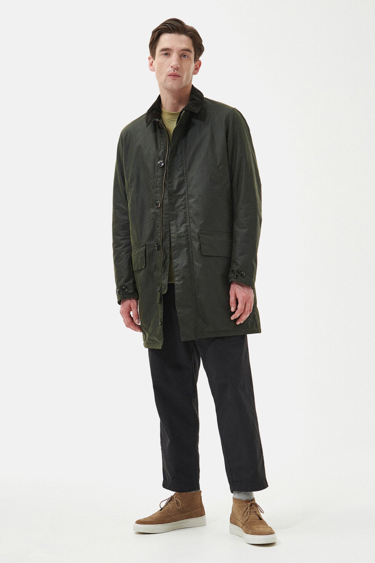 Wax Mac Jacket - FERN/FOREST MIST