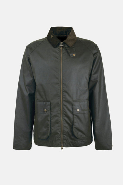 Bedale Short Wax Jacket - FERN